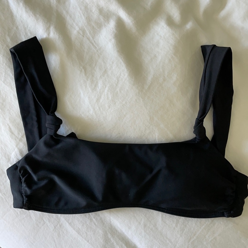 Size S Black Aerie Bikini Top